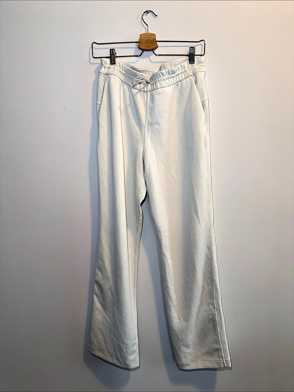 Lululemon softstream Mid-Rise Wide-Leg Pant White Size 8